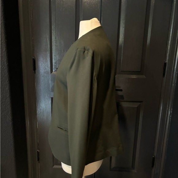 Susana Monaco Green Blazer Tailored Suit Jacket - Picture 2 of 4